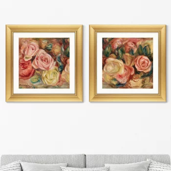 Диптих Roses 61X61 / 61X61 CM
