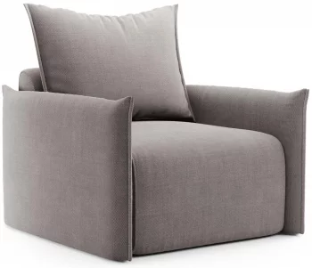 Кресло Floris 90X90X90 CM серое