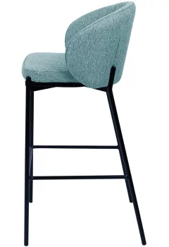 Стул барный Milan 52X54X102 CM бирюзовый