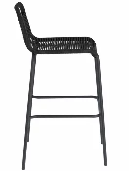 Барный штабелируемый стул Lambton 53X53X100 CM чёрный