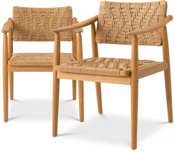 Комплект из двух садовых стульев Coral Bay 60X58X79 / 60X58X79 CM
