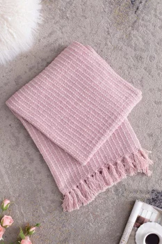 Хлопковый плед-покрывало 152X127X1 CM