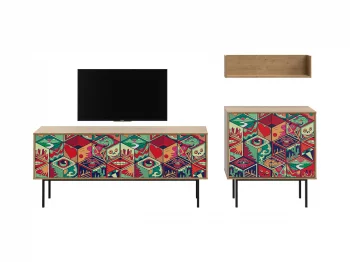 Композиция Boho Color 4 248X40X90,5 CM