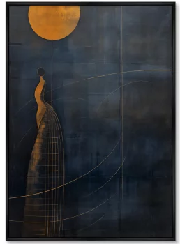 Постер на холсте The lonely one 75X105 CM