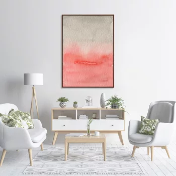 Постер на холсте Sunset over the sea 75X105 CM