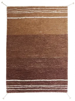 Хлопковый двусторонний ковёр Twin Toffee 120X160 CM
