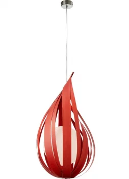 Подвесной светильник Raindrop 36X22X22 CM красный