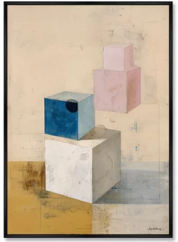 Набор из двух постеров на холсте Geometric Billiards 75X105 / 75X105 CM