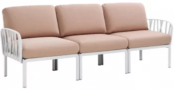 Диван садовый с подушками Komodo 216X78X88 CM