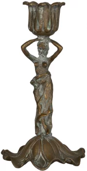 Подсвечник Nymph 9X9X16 CM