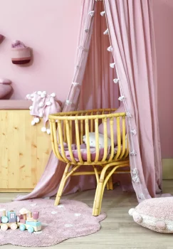 Круглый хлопковый ковёр Biscuit Vintage Ø90 CM