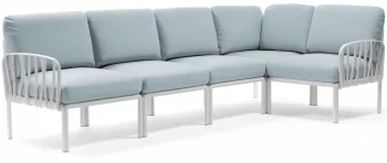 Диван садовый с подушками Komodo 294X154X88 CM