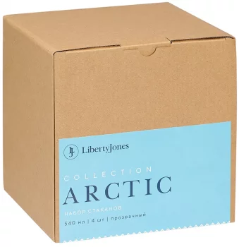 Четыре стакана из акрила Arctic 540 ml