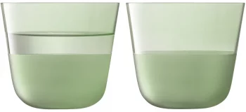 Набор из двух стаканов Arc Contrast 260 ml зелёные