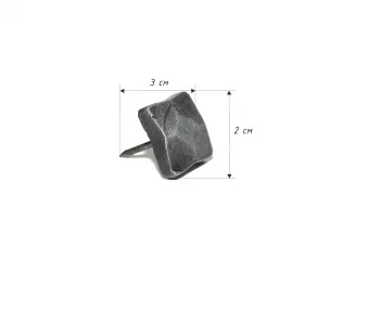 Гвоздь декоративный 2X3X2 CM