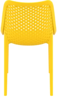 Стул пластиковый Air 50X60X82 CM жёлтый