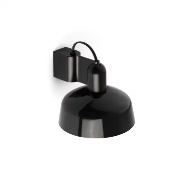 Настенный светильник Tatawin черный металлический 14X15,5 CM