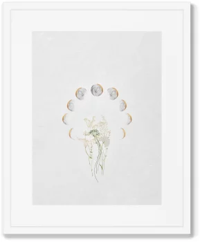 Набор двух постеров Lunar composition 42X52 / 42X52 CM