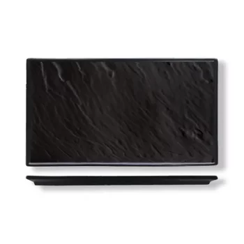 Блюдо прямоугольное 30*17 см Organic Black фарфор P.L. Proff Cuisine [3]