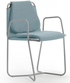 Стул Casta 50X54X80 CM голубой