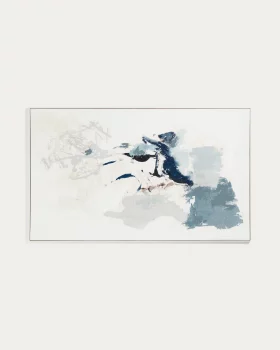 Абстрактная картина Erale в серо-синих тонах 120X200 CM