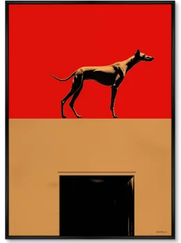 Постер на холсте The two in one space 75X105 CM
