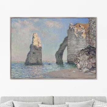Постер The Rock Needle and the Porte d'Aval 105X75 CM