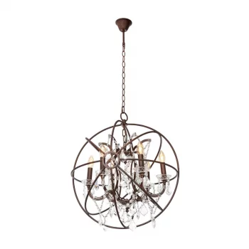 Подвесная люстра Foucaults Orb Crystal 55X55X81 CM