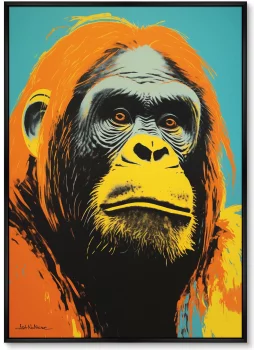 Набор из двух постеров на холсте Orang Utan 75X105 / 75X105 CM