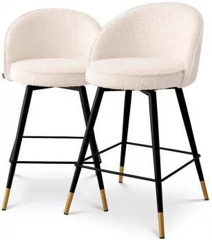 Комплект из двух полубарных стульев Cooper 50X50X93 / 50X50X93 CM