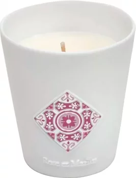 Свеча Rose 60 часов горения в стаканчике из лиможского фарфора