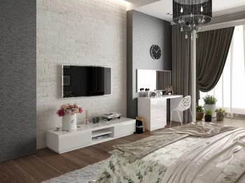 Туалетный столик Kristal 134X46X77 CM