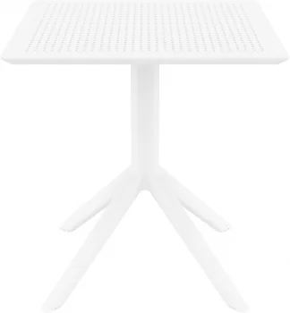Стол пластиковый Sky 70X70X74 CM белый