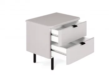 Тумба прикроватная с 2 ящиками Rimini 48X35.6X49.4 CM