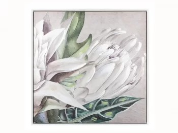 Картина в раме Flowers 63X63 CM
