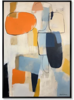 Постер на холсте Two of them 75X105 CM