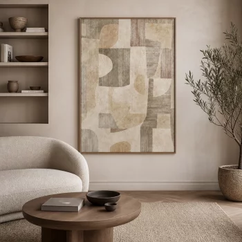 Постер Conventionality form 100X140 CM