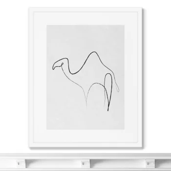 Постер в раме Camel 42X52 CM