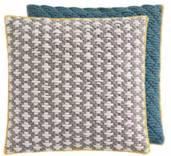 Декоративная подушка Silai Cushion 50X50 CM серо-голубая