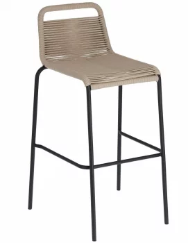 Барный штабелируемый стул Lambton 53X53X100 CM бежевый