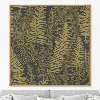 Постер Symphony of leaves 105X105 CM