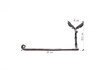 Держатель для бумажных полотенец «Лось» 8X35X15.5 CM
