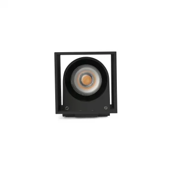 Уличный настенный светильник KOV черный LED 6W 2700K 14° 8.7X8X10.8 CM