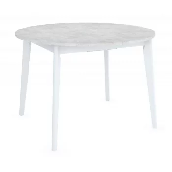 Круглый раскладной обеденный стол Oslo 110-140X76 CM