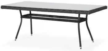 Плетеный обеденный стол Латте 200X90X75 CM