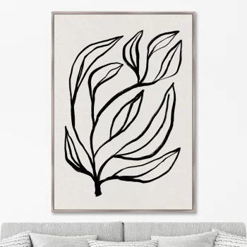 Репродукция на холсте Branches in color No8 75X105 CM