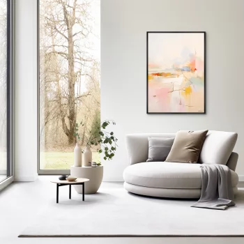 Постер на холсте Landscape collection The Nature etude 75X105 CM