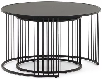Комплект столиков Hadar 75X75X45 / 50X50X40 CM