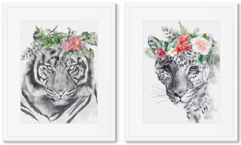 Диптих Big Cats 42X52 / 42X52 CM
