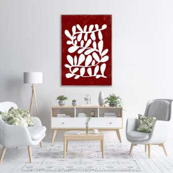 Репродукция на холсте Branches in color No1 75X105 CM